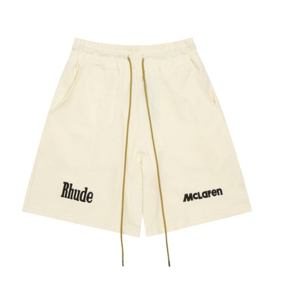 Rhude Classic beaded monogram shorts
